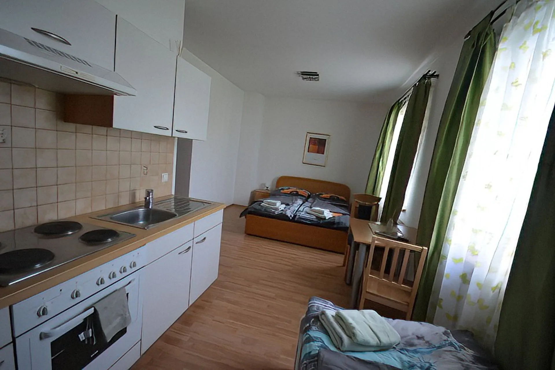 Appartement in Münchendorf mit Doppelbett und voll ausgestatteter Küche
